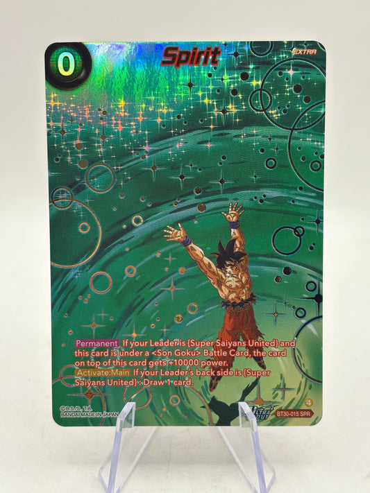 Dragon Ball Super Masters BT30-015 SPR Spirit NEAR MINT FRENLY BRICKS - Open 7 Days