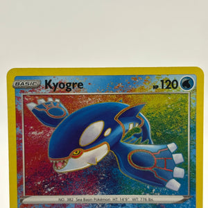 Pokemon TCG Shining Fates - Kyogre 021/072 Amazing Rare Holo LP FRENLY BRICKS - Open 7 Days