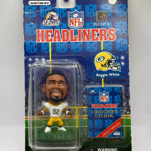 1997 Reggie White Green Bay Packers Corinthian Headliners NFL Action Figure FRENLY BRICKS - Open 7 Days