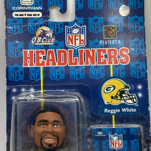 1997 Reggie White Green Bay Packers Corinthian Headliners NFL Action Figure FRENLY BRICKS - Open 7 Days