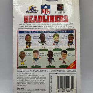 1997 Reggie White Green Bay Packers Corinthian Headliners NFL Action Figure FRENLY BRICKS - Open 7 Days