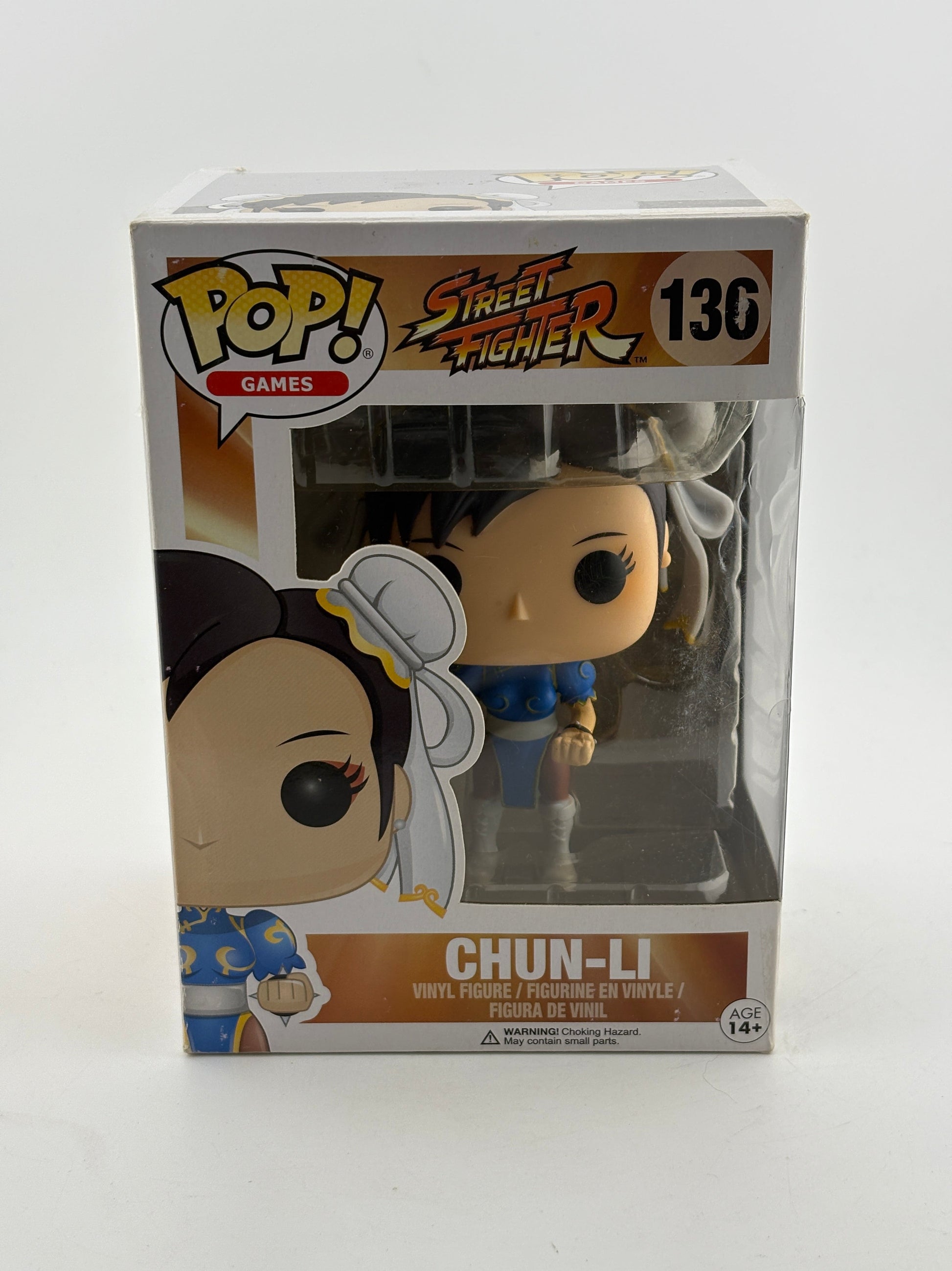 Funko POP! Games Street Fighter #136 Chun-Li Vinyl Figure *Box Damage* FRENLY BRICKS - Open 7 Days