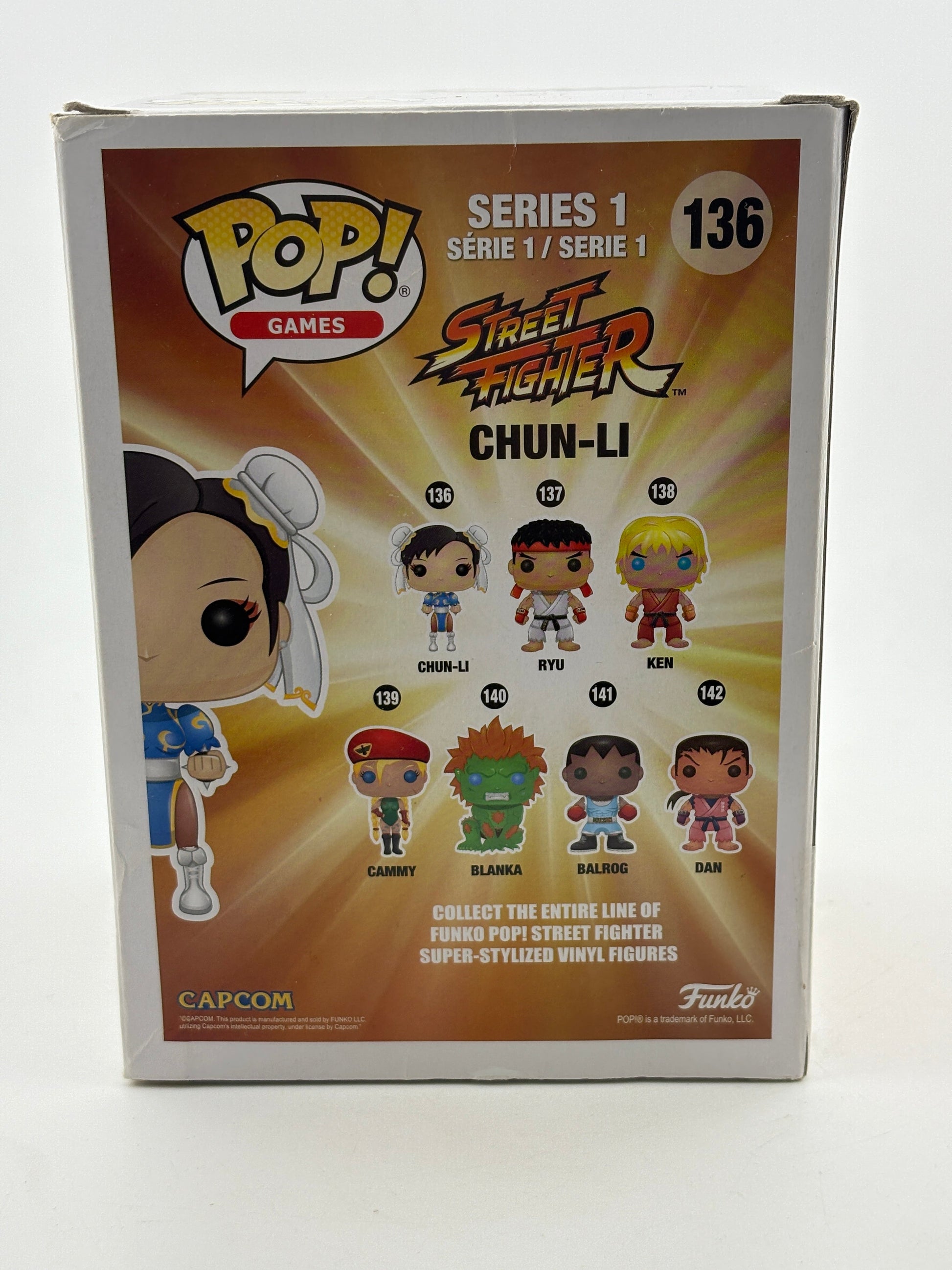 Funko POP! Games Street Fighter #136 Chun-Li Vinyl Figure *Box Damage* FRENLY BRICKS - Open 7 Days