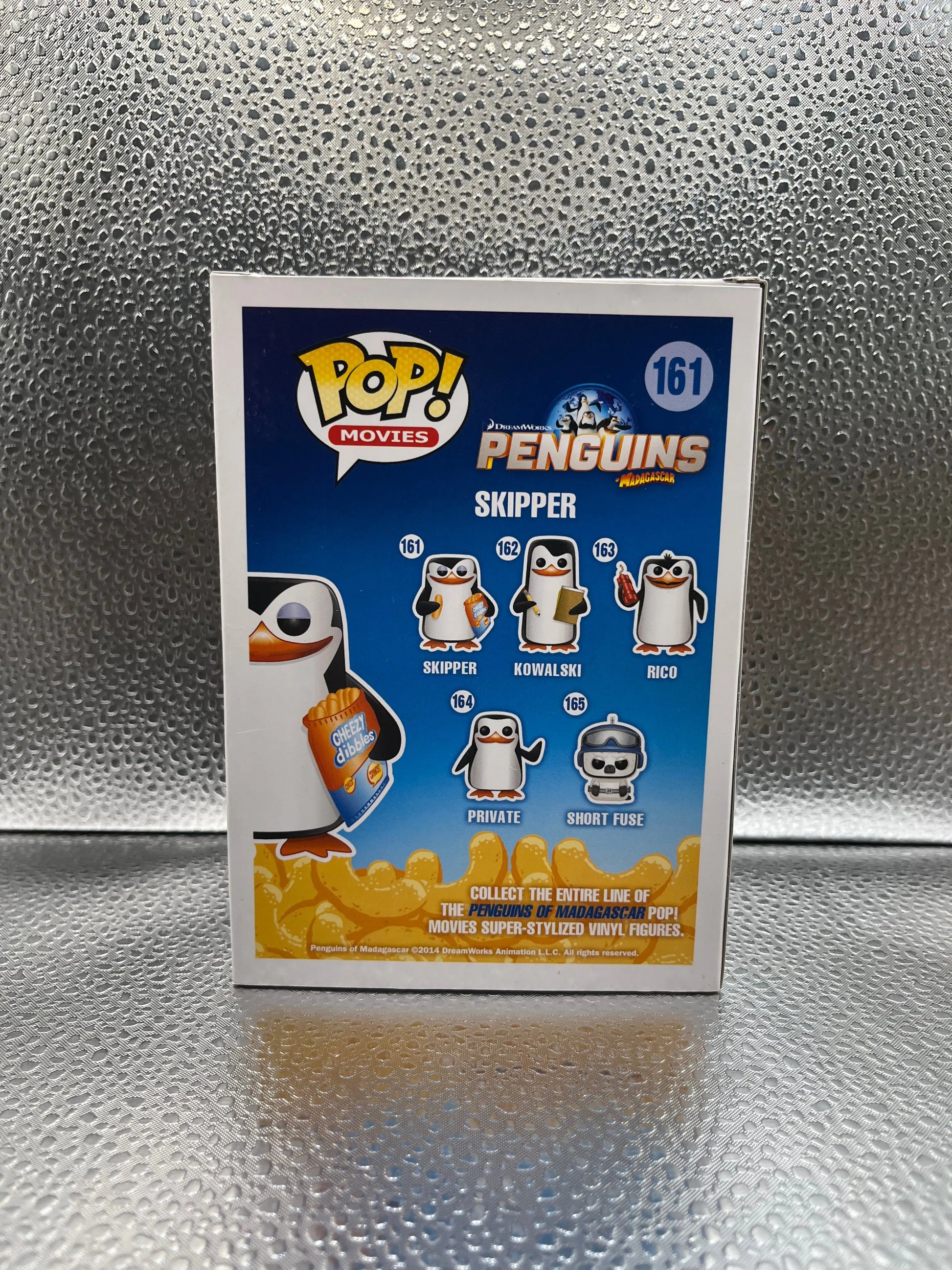 Funko POP Movies - Penguins - Skipper #161 FRENLY BRICKS - Open 7 Days