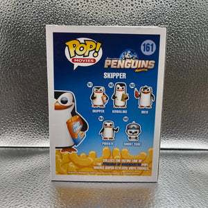 Funko POP Movies - Penguins - Skipper #161 FRENLY BRICKS - Open 7 Days