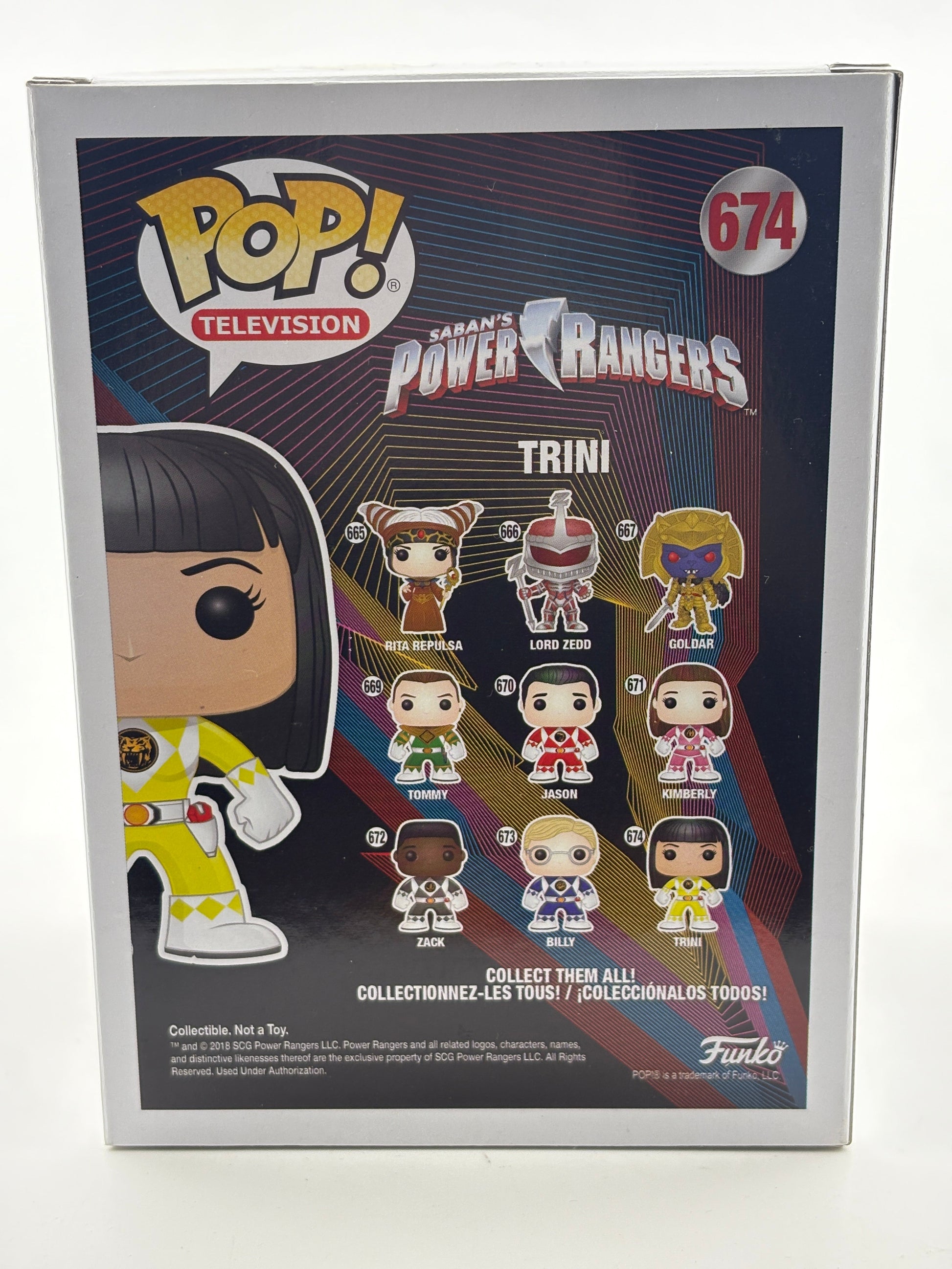 Funko POP! Television Power Rangers #674 Trini Vinyl Figure FRENLY BRICKS - Open 7 Days