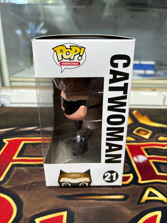 Funko Pop! Heroes The Dark Knight Rises #21 Catwoman Vaulted Vinyl Figure FRENLY BRICKS - Open 7 Days