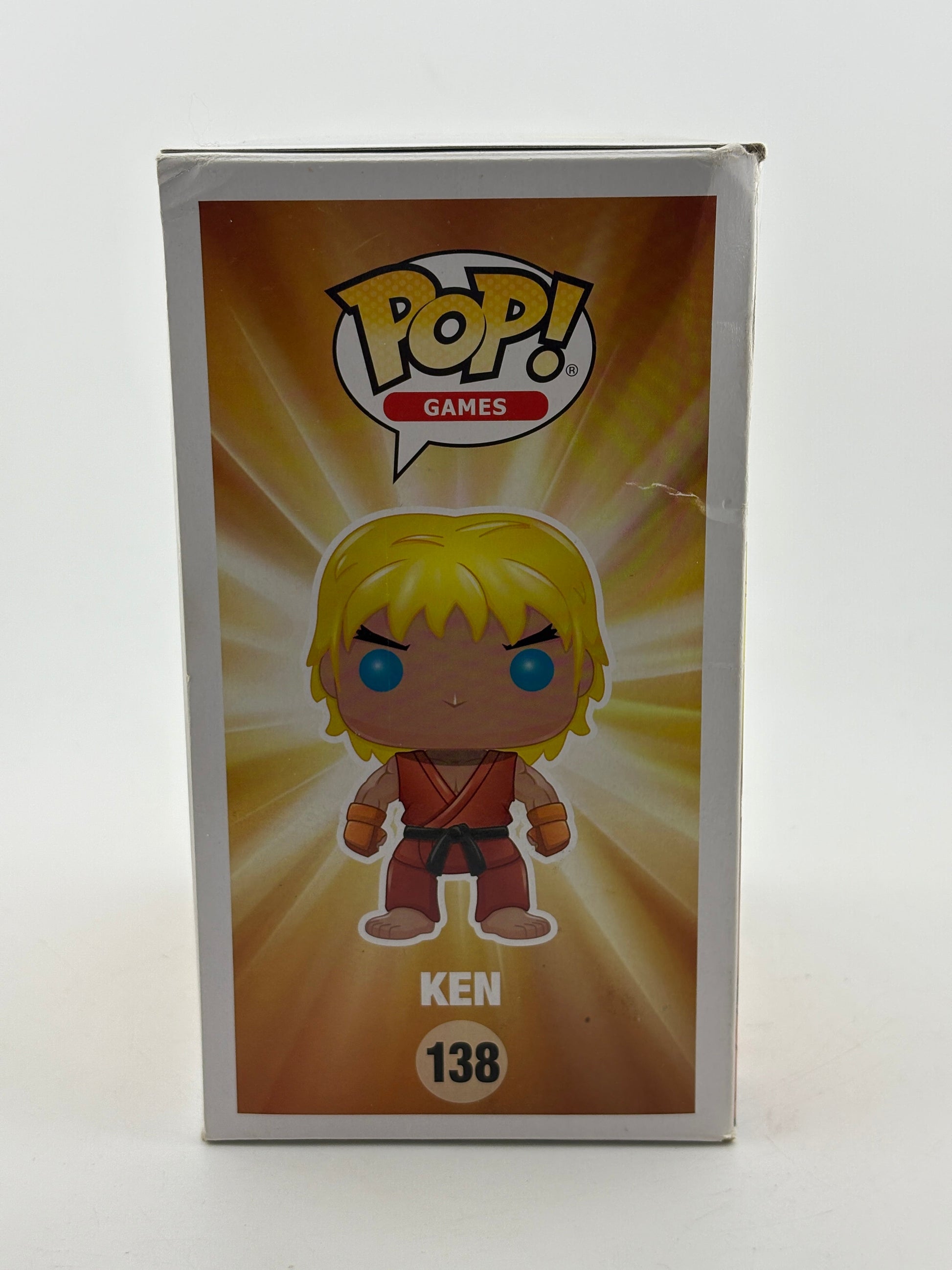 Funko POP! Games Street Fighter #138 Ken Vinyl Figure FRENLY BRICKS - Open 7 Days