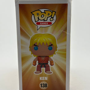 Funko POP! Games Street Fighter #138 Ken Vinyl Figure FRENLY BRICKS - Open 7 Days