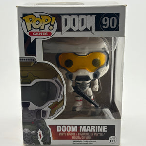 Funko POP! Games DOOM #90 Doom Marine (White) Vinyl Figure FRENLY BRICKS - Open 7 Days