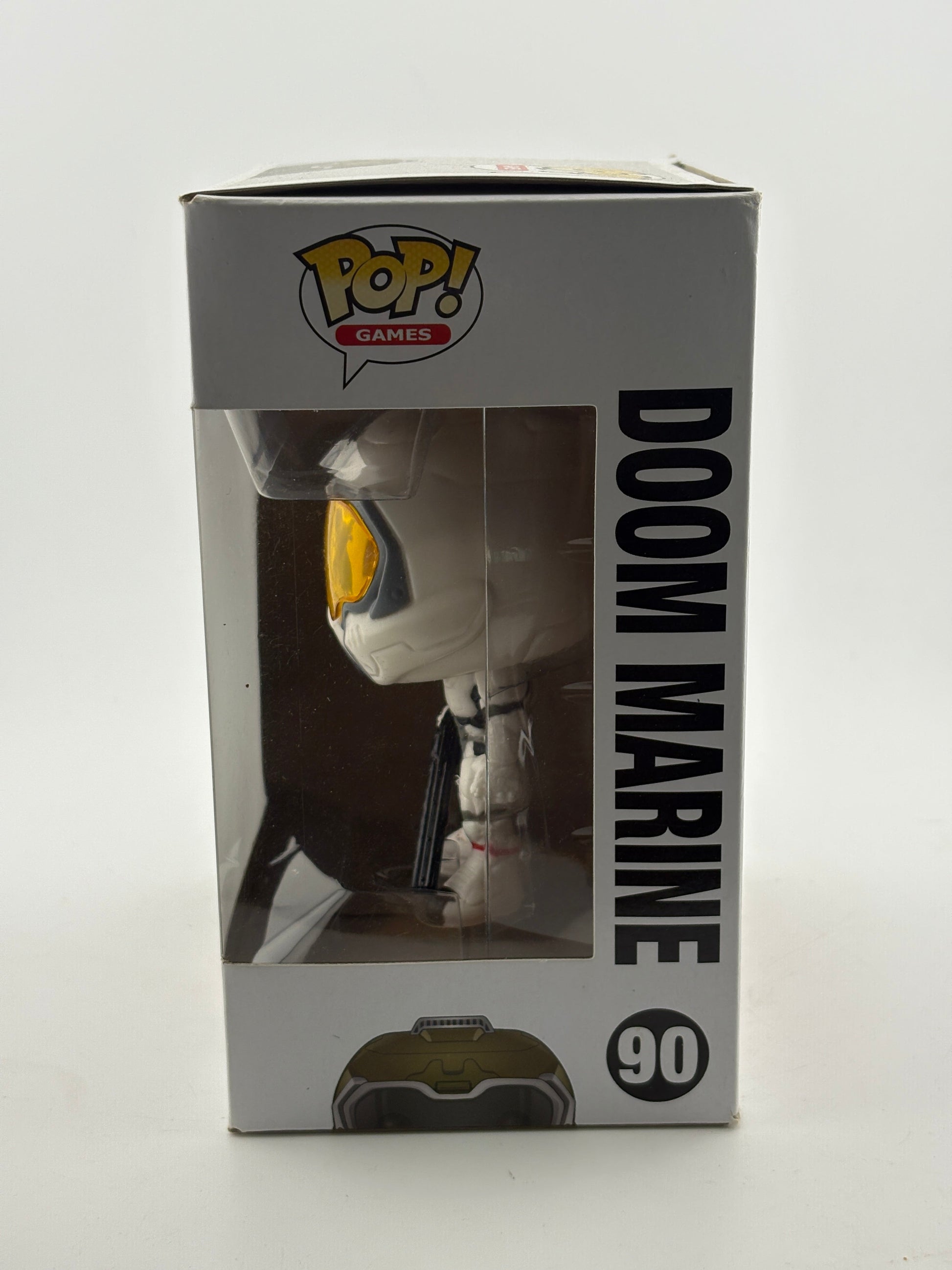 Funko POP! Games DOOM #90 Doom Marine (White) Vinyl Figure FRENLY BRICKS - Open 7 Days
