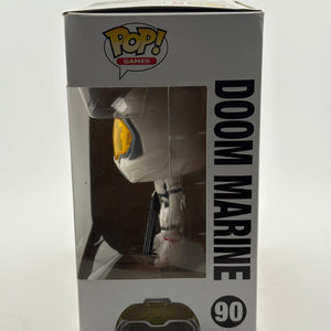 Funko POP! Games DOOM #90 Doom Marine (White) Vinyl Figure FRENLY BRICKS - Open 7 Days
