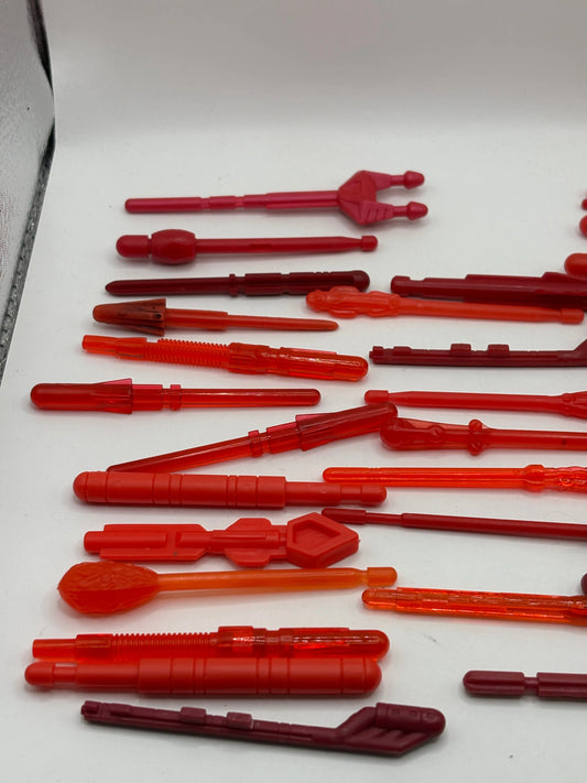 Assorted Branded Action Figure Missile Red Piece / Accessory Red Lot FRENLY BRICKS - Open 7 Days