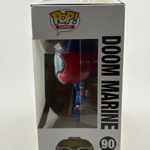 Funko POP! Games DOOM #90 Doom Marine Vinyl Figure FRENLY BRICKS - Open 7 Days
