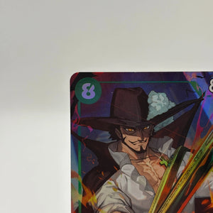 One Piece TCG - Dracule Mihawk OP12-030 SR Alternate Art LP FRENLY BRICKS - Open 7 Days