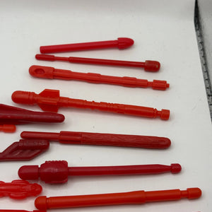 Assorted Branded Action Figure Missile Red Piece / Accessory Red Lot FRENLY BRICKS - Open 7 Days