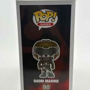 Funko POP! Games DOOM #90 Doom Marine (Green) Vinyl Figure FRENLY BRICKS - Open 7 Days