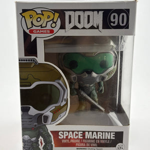 Funko POP! Games DOOM #90 Space Marine Vinyl Figure FRENLY BRICKS - Open 7 Days