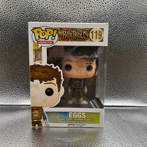 Funko POP Movies - Box Trolls - Eggs #119 FRENLY BRICKS - Open 7 Days