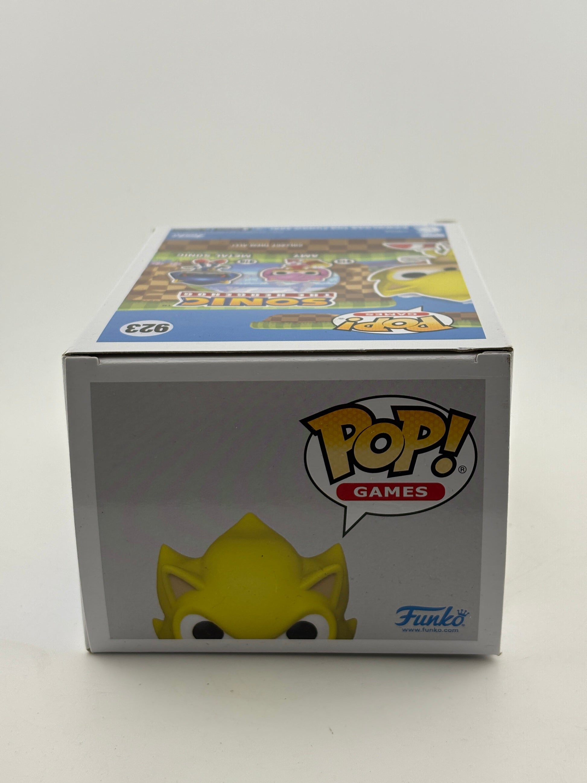Funko POP! Games Sonic the Hedgehog #923 Super Sonic Special Edition FRENLY BRICKS - Open 7 Days