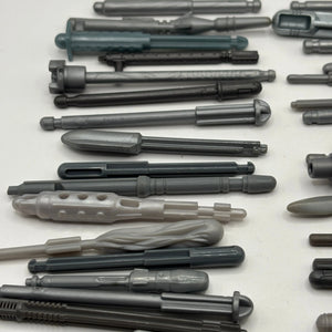 Assorted Branded Action Figure Missile Piece / Accessory Silver Grey Gray Lot FRENLY BRICKS - Open 7 Days