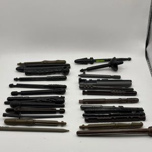 Assorted Branded Action Figure Missile Piece / Accessory Black Brown Lot FRENLY BRICKS - Open 7 Days