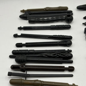 Assorted Branded Action Figure Missile Piece / Accessory Black Brown Lot FRENLY BRICKS - Open 7 Days