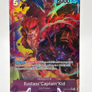 One Piece TCG OP05 - Eustass “Captain” Kid OP05-074 SR* Alt Art FRENLY BRICKS - Open 7 Days