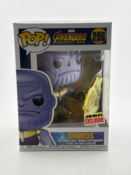 Funko POP! Marvel Avengers Infinity War #296 Thanos JB Hi-Fi Exclusive FRENLY BRICKS - Open 7 Days