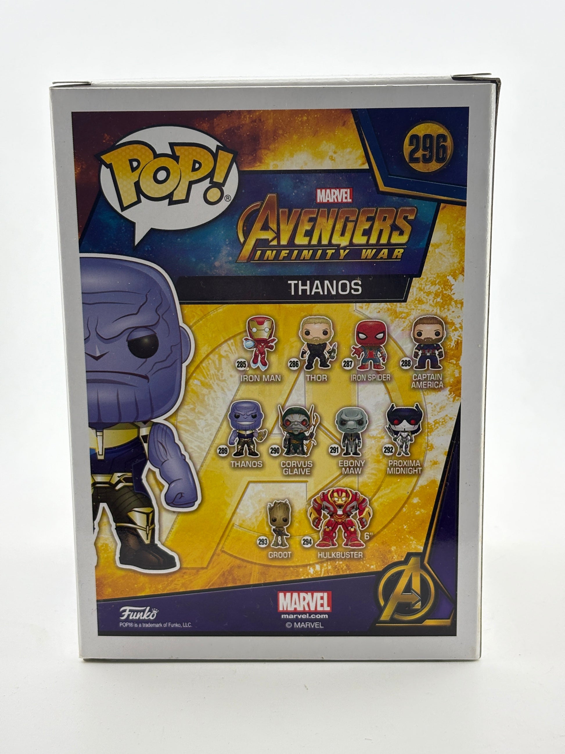 Funko POP! Marvel Avengers Infinity War #296 Thanos JB Hi-Fi Exclusive FRENLY BRICKS - Open 7 Days