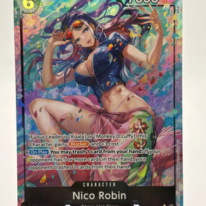 One Piece TCG - Nico Robin OP12-087 SR Alternate Art NM FRENLY BRICKS - Open 7 Days