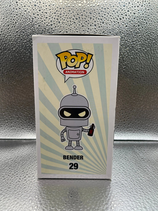 Funko POP Television - Futurama - Gold Bender (2015 Summer Convention Exclusive) FRENLY BRICKS - Open 7 Days