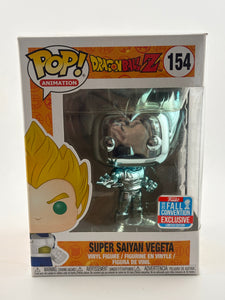 Funko POP! Animation Dragon Ball Z #154 Super Saiyan Vegeta 2018 Fall Con Exclusive
