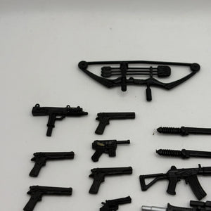 1980s 1990s G.I.Joe Action Figure Weapon Mixed Lot Black Small Big bulk FRENLY BRICKS - Open 7 Days
