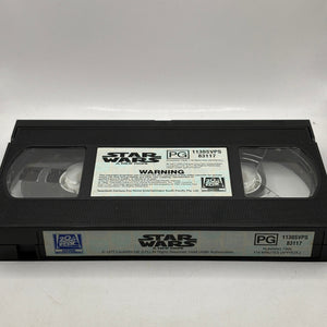 1977 Star Wars A New Hope VHS Release FRENLY BRICKS - Open 7 Days