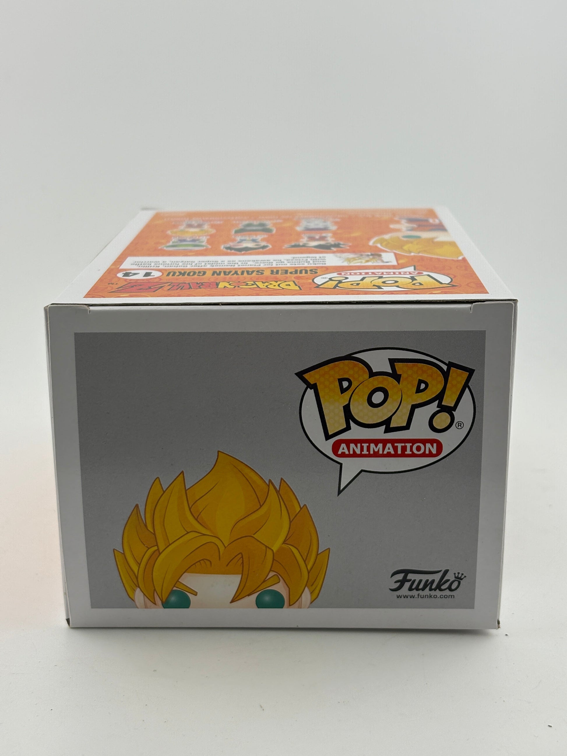 Funko POP! Animation Dragon Ball Z #14 Super Saiyan Goku Glow Vinyl Figure FRENLY BRICKS - Open 7 Days