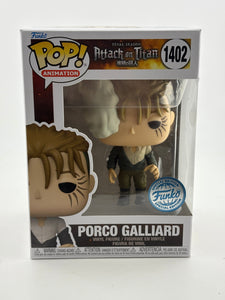 Funko POP! Animation Attack on Titan #1402 Porco Galliard Special Edition