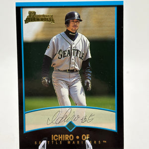2001 Bowman Draft Picks #BDP84 Ichiro Suzuki RC HOF Rookie Card FRENLY BRICKS - Open 7 Days