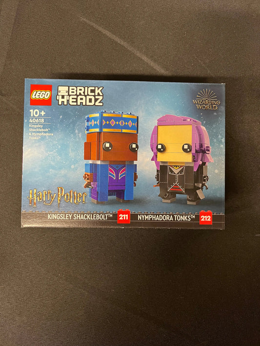 LEGO Brickheadz - Harry Potter - Kingsley Shacklebolt #211 Nymphadora Tonks #212 FRENLY BRICKS - Open 7 Days