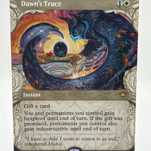 Magic The Gathering - Dawns Truce #0295 Rare BLB Bloomburrow LP FRENLY BRICKS - Open 7 Days