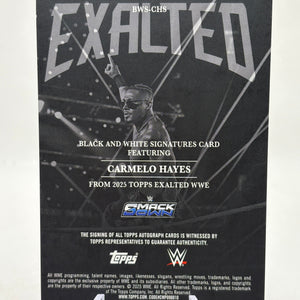 2025 Topps Exalted WWE - Carmelo Hayes Auto /99 FRENLY BRICKS - Open 7 Days