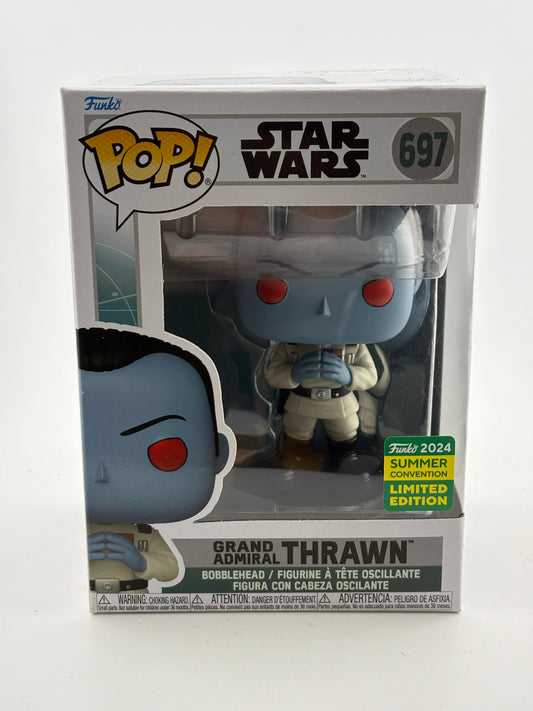Funko POP! Star Wars Ahsoka #697 Grand Admiral Thrawn 2024 Summer Con Limited FRENLY BRICKS - Open 7 Days