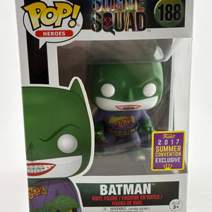 Funko POP! Heroes Suicide Squad #188 Batman 2017 Summer Con Limited FRENLY BRICKS - Open 7 Days