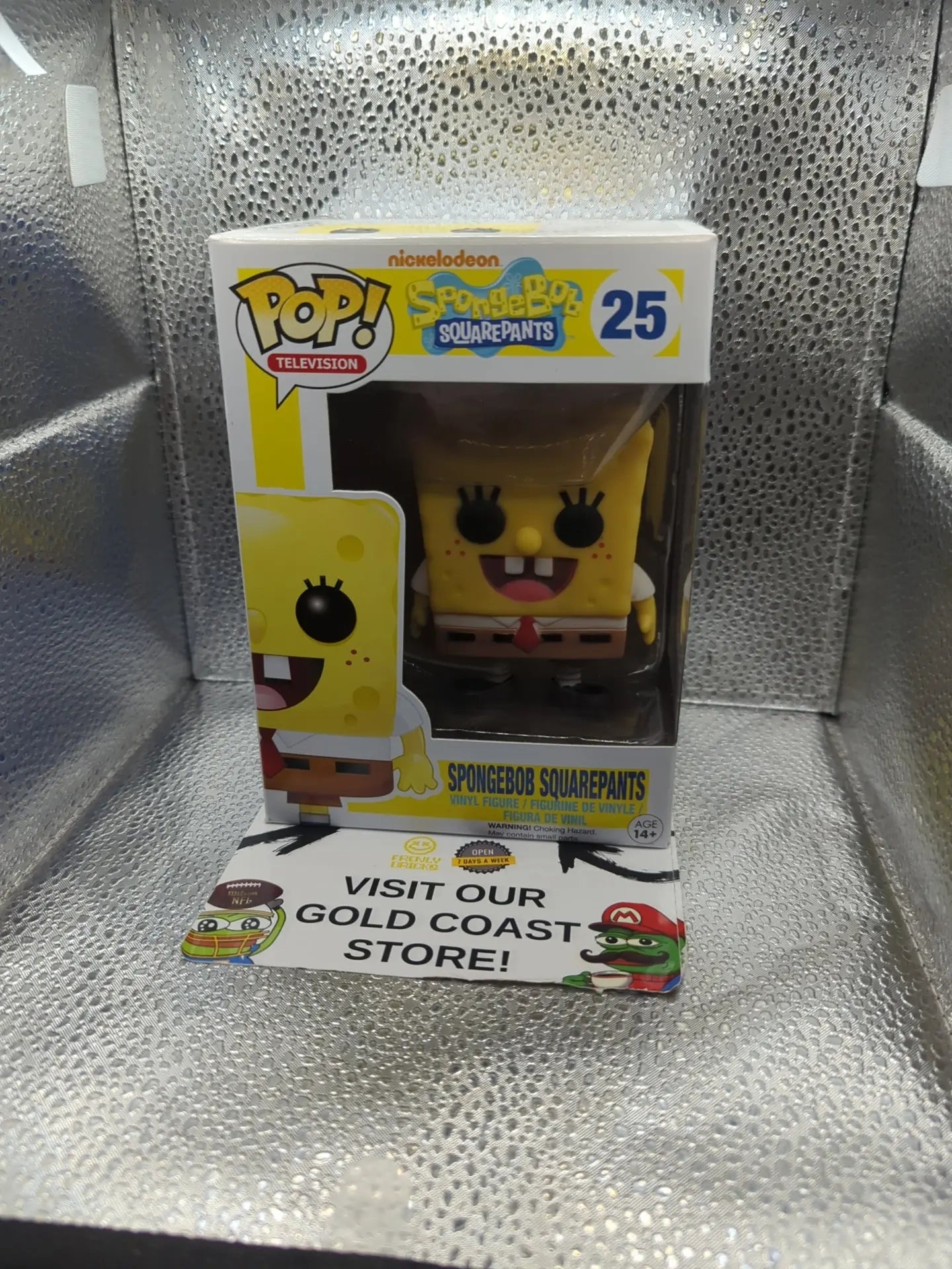 SpongeBob SquarePants Funko Pop! Vinyl #25 FRENLY BRICKS - Open 7 Days