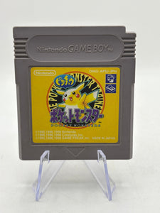 Nintendo Game Boy - Pokemon Yellow Japanese Video Game Cartridge