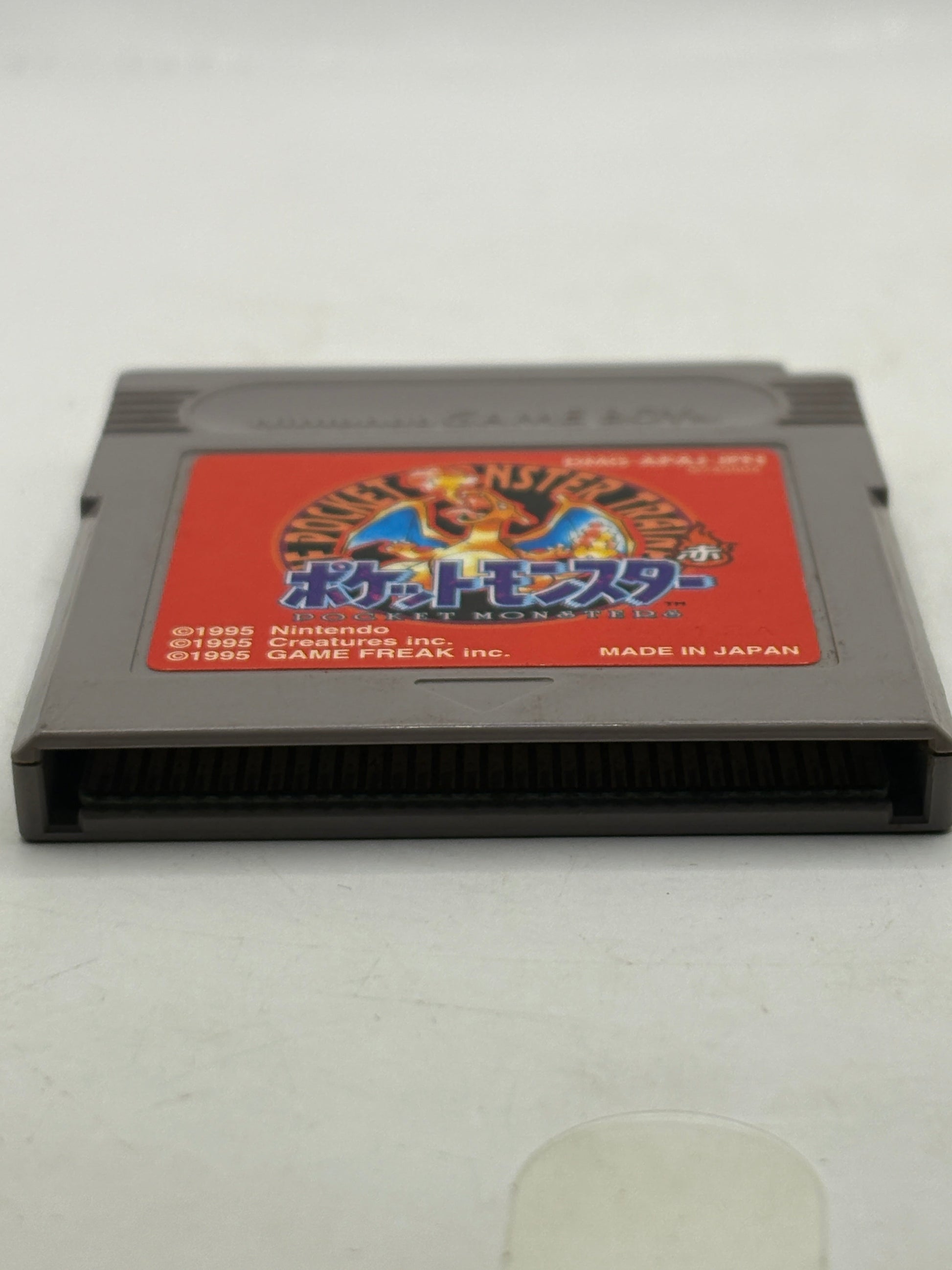 Nintendo Game Boy - Pokemon Red Japanese Video Game Cartridge FRENLY BRICKS - Open 7 Days