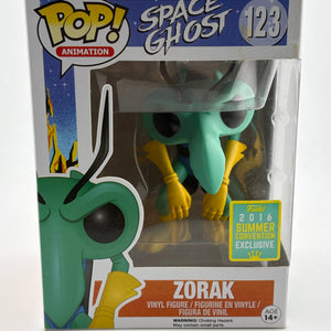 Funko POP! Animation Space Ghost #123 Zorak 2016 Summer Con Exclusive FRENLY BRICKS - Open 7 Days
