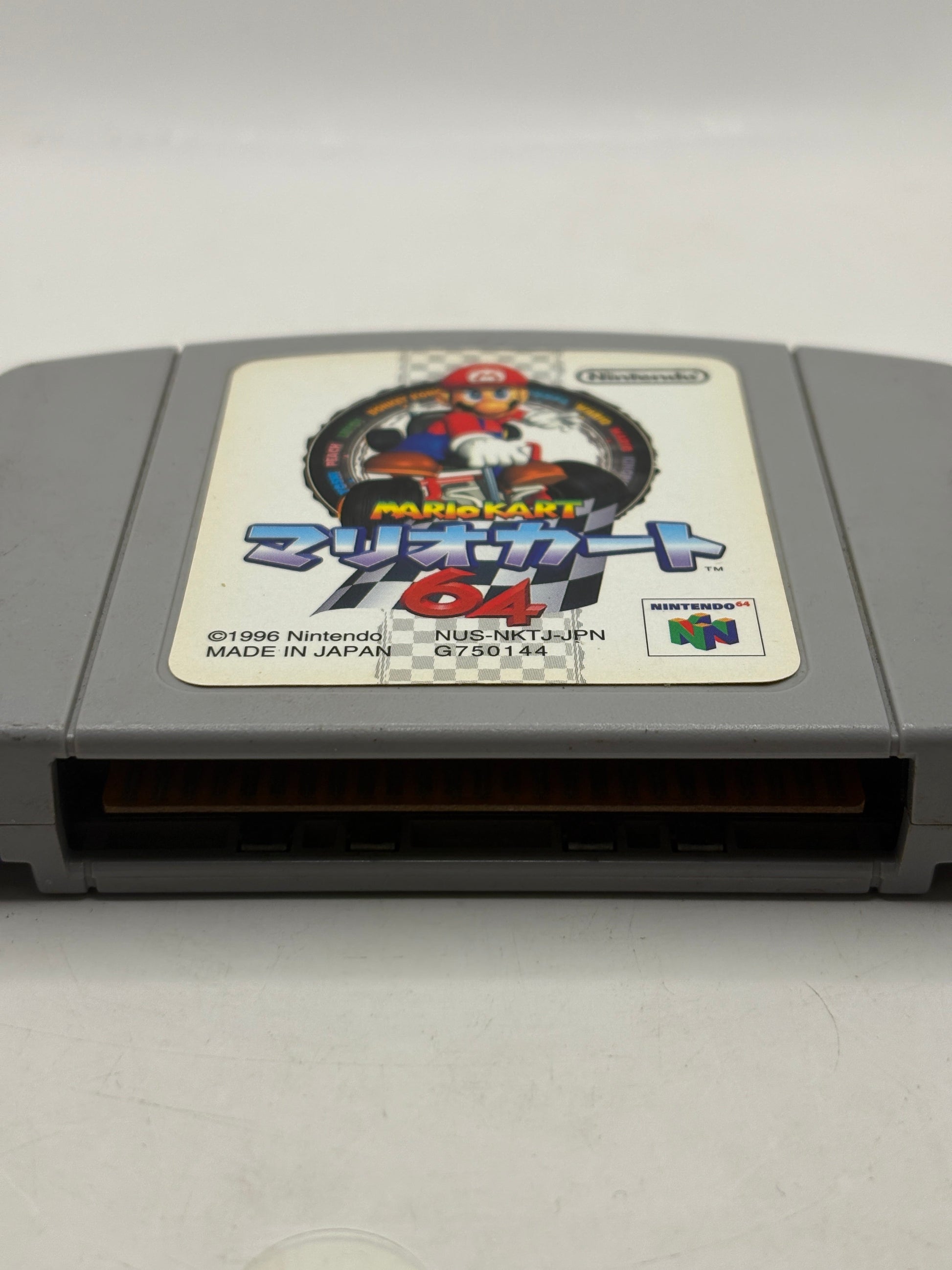 Nintendo 64 Video Game Cartridge- Mario Kart 64 Japanese (1) FRENLY BRICKS - Open 7 Days