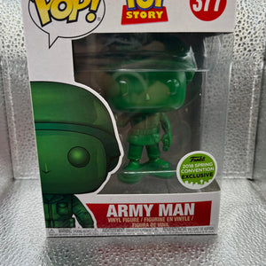 Funko POP Disney Pixar - Toy Story - Army Man #377 FRENLY BRICKS - Open 7 Days