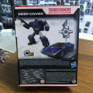 Transformers Netflix DEEP COVER War For Cybertron WFC Deluxe Class FRENLY BRICKS - Open 7 Days